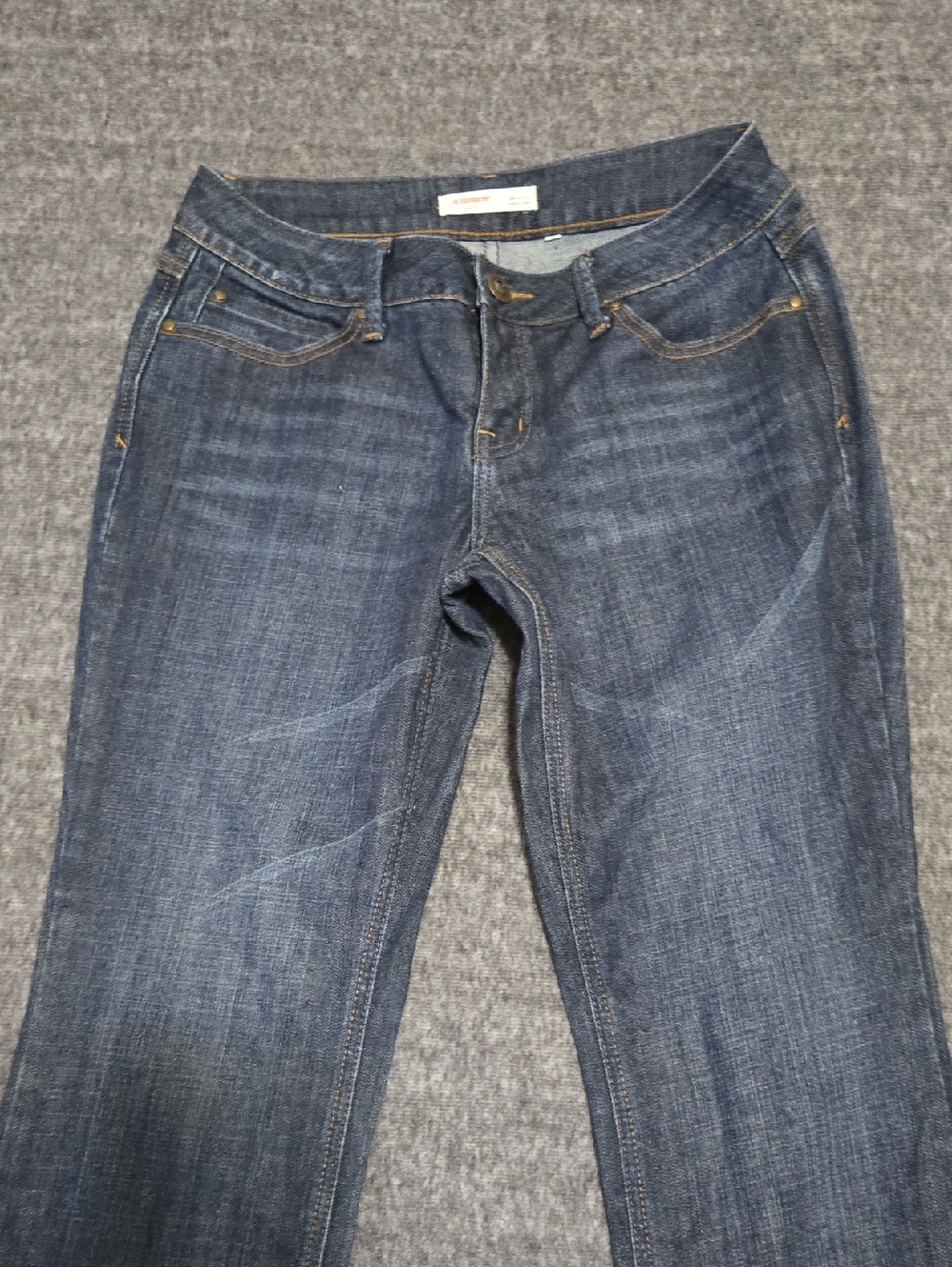 No Boundaries Women’s Dark Blue Straight Leg Jeans